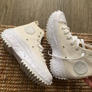 Converse platform shoes